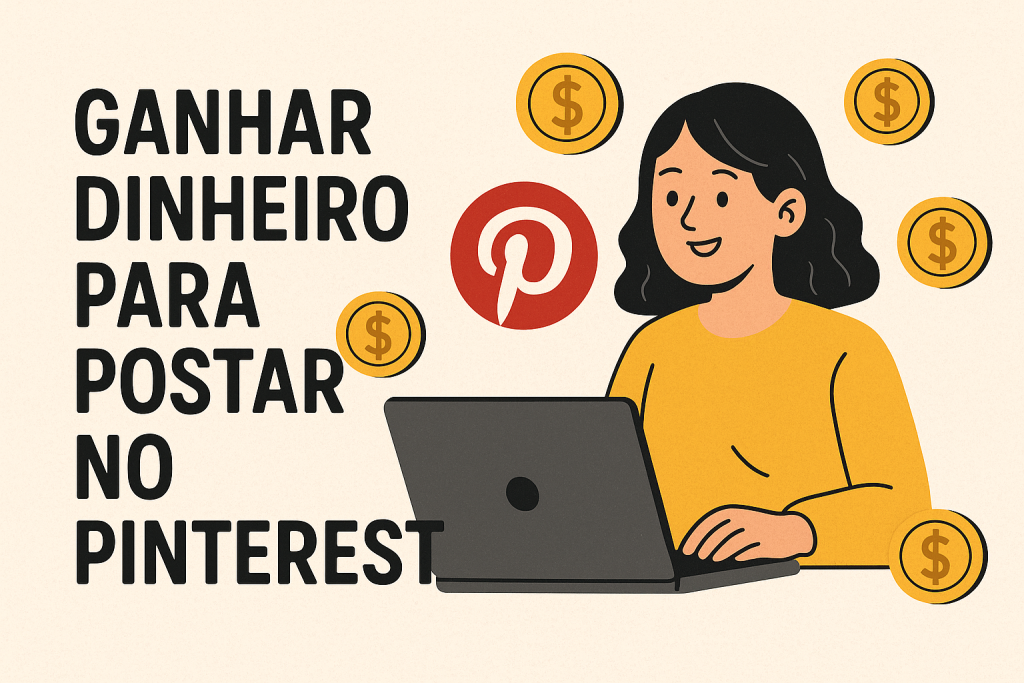 Como Ganhar Dinheiro para postar no Pinterest